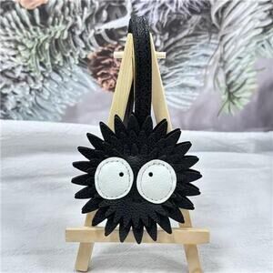 Black Briquette Bag Charm, Fashion Bag Charm for Purse Handbags Bag Accessories